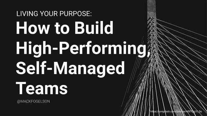 How to Build High-Performing Teams